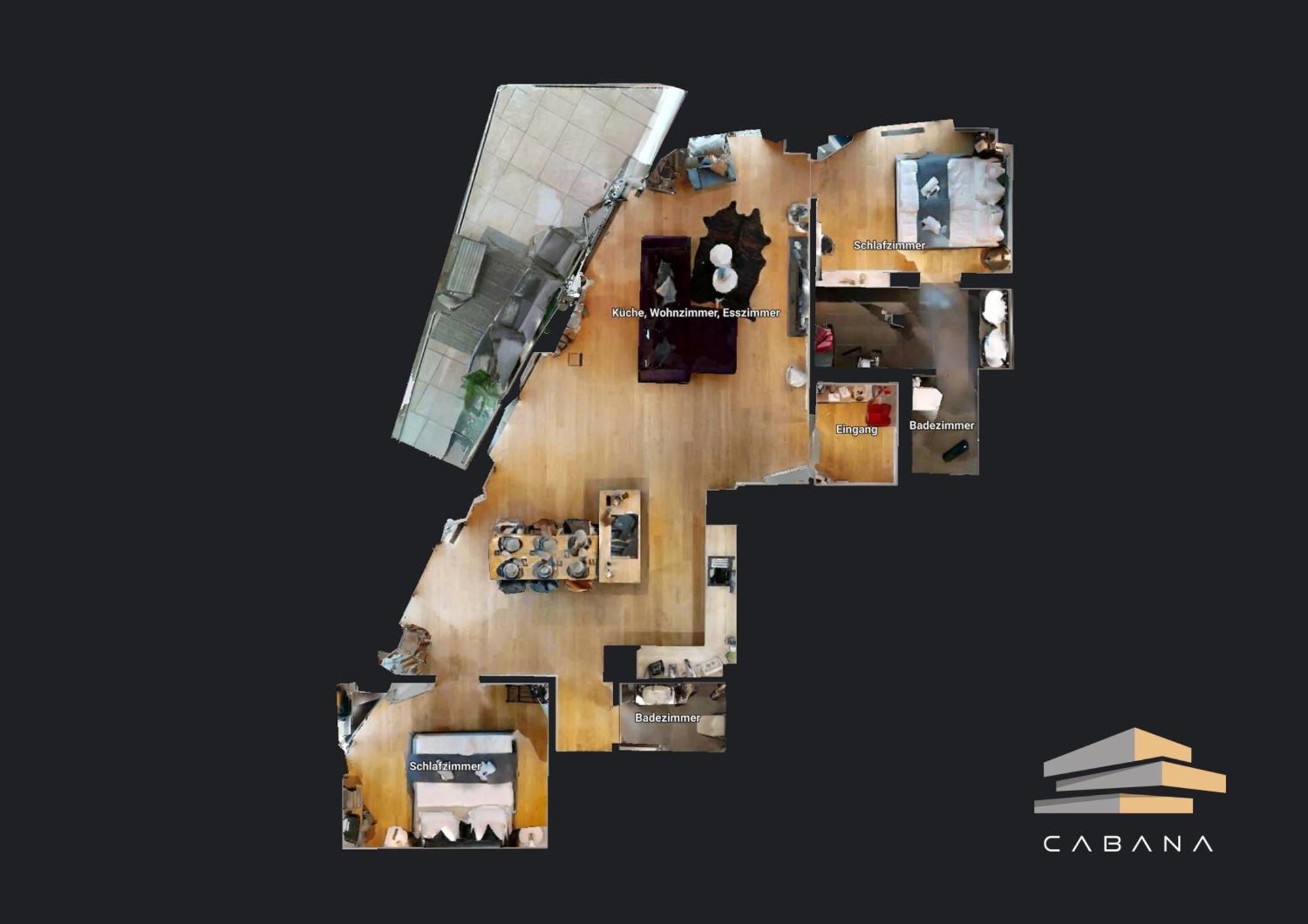 Cabana - Theview - Terrasse - Waterfront - Kostenloser Parkplatz - Wifi Apartment